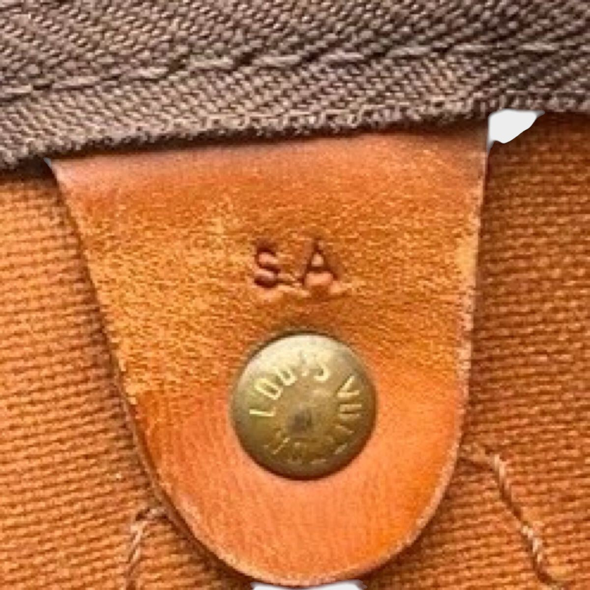 Louis Vuitton Monogram Speedy 35 M41524 Handbag Shoulder Bag Serial SA