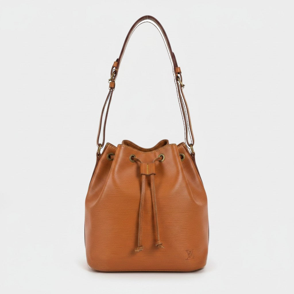 Louis Vuitton Noe Shoulder Bag, Kenya Brown, M44103, Drawstring Tasche