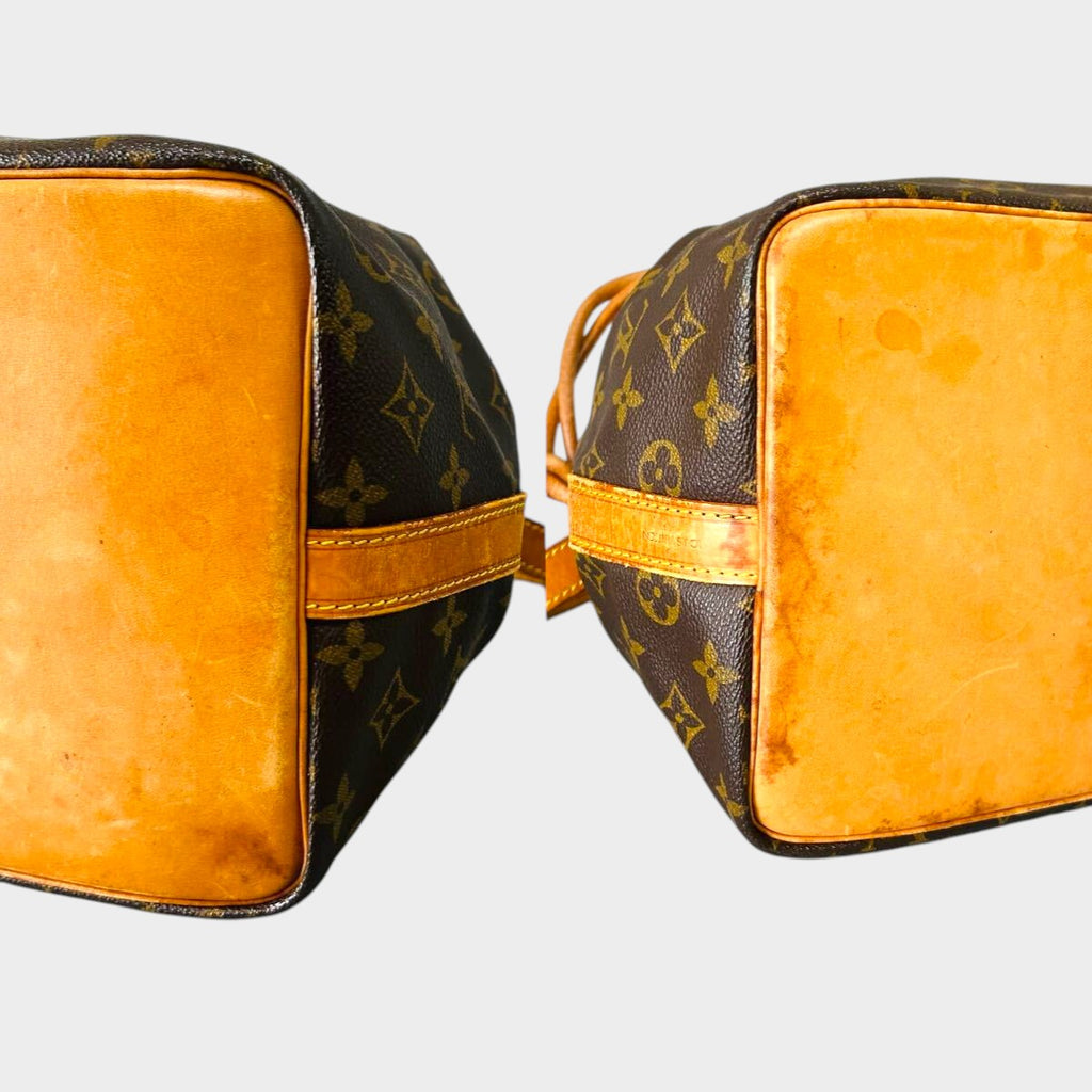 Louis Vuitton Shoulder Bag Petit Noé Drawstring Bag M42226 Monogram Brown Authentic Genuine Product