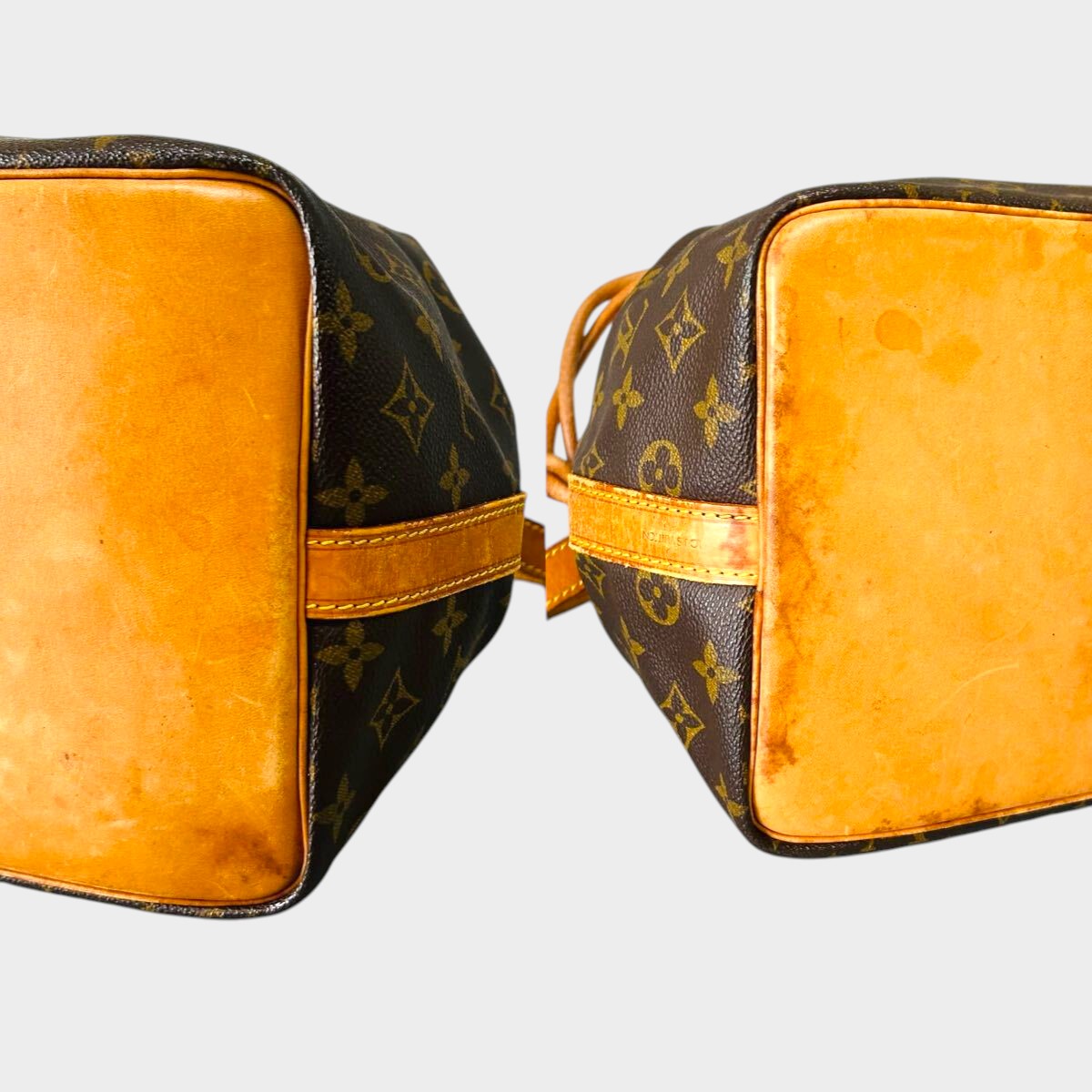Louis Vuitton Shoulder Bag Petit Noé Drawstring Bag M42226 Monogram Brown Authentic Genuine Product
