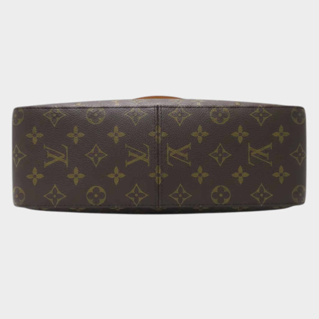 LOUIS VUITTON Monogram Looping GM M51145 Shoulder Bag Tote Bag