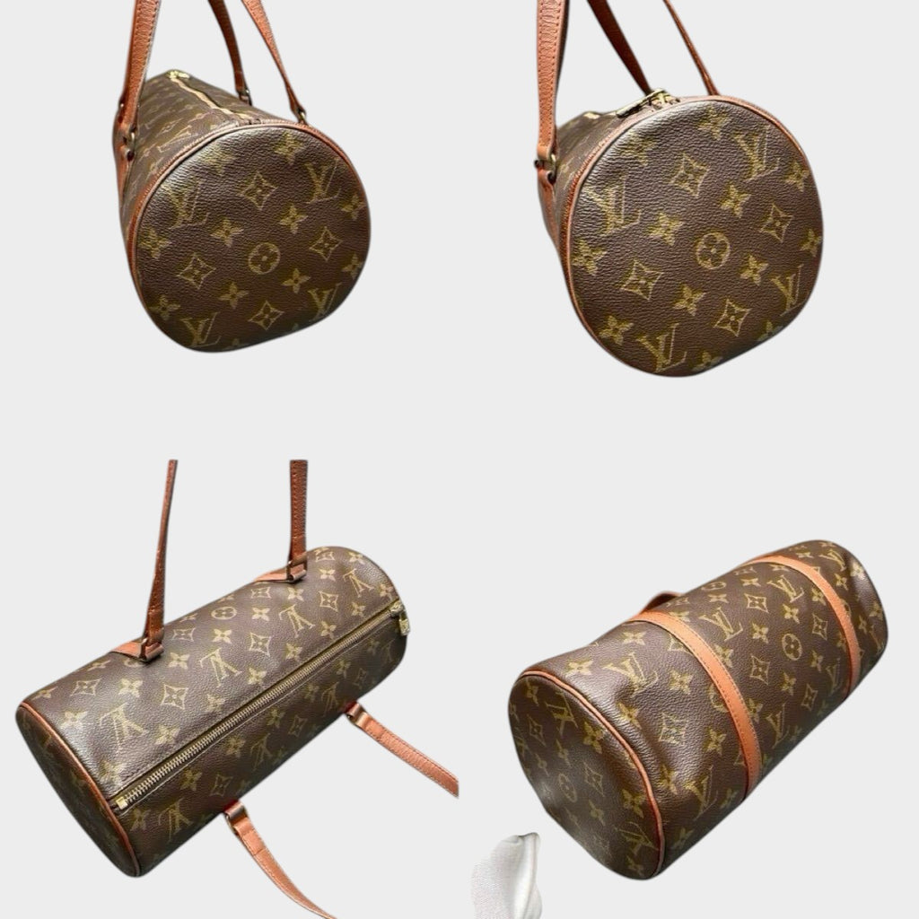 Louis Vuitton Monogram Papillon GM Handbag Mini Bag Mini Boston Serial Tasche