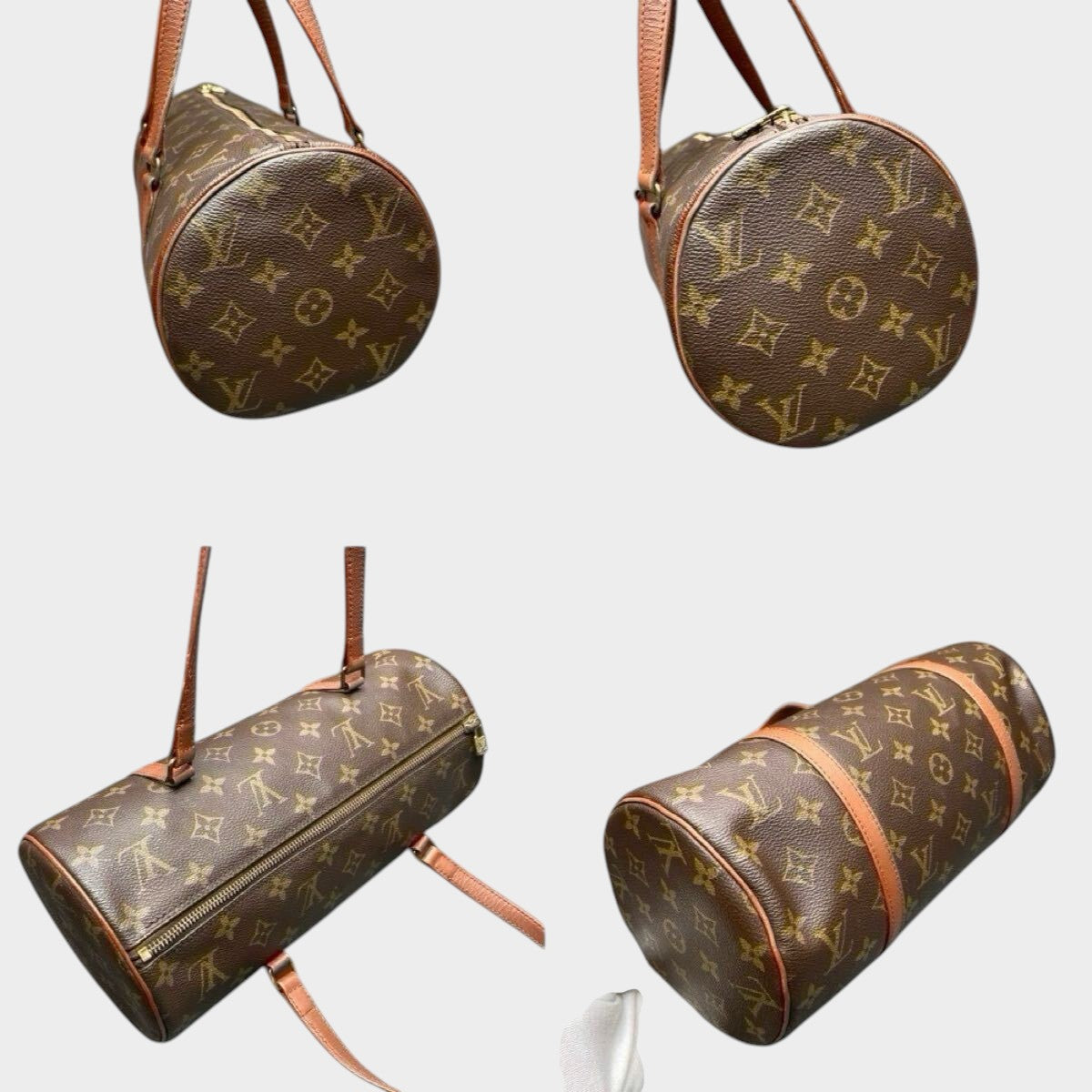 Louis Vuitton Monogram Papillon GM Handbag Mini Bag Mini Boston Serial Tasche