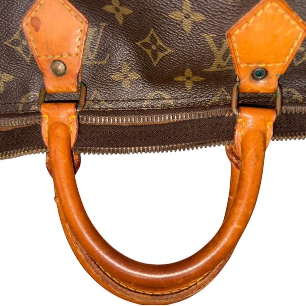 LOUIS VUITTON Speedy 35 Handbag SA841 M41107 Monogram Tasche
