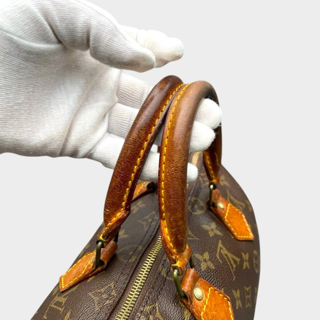 LOUIS VUITTON Monogram Speedy 25 M41528 Handbag Shoulder Bag Tasche