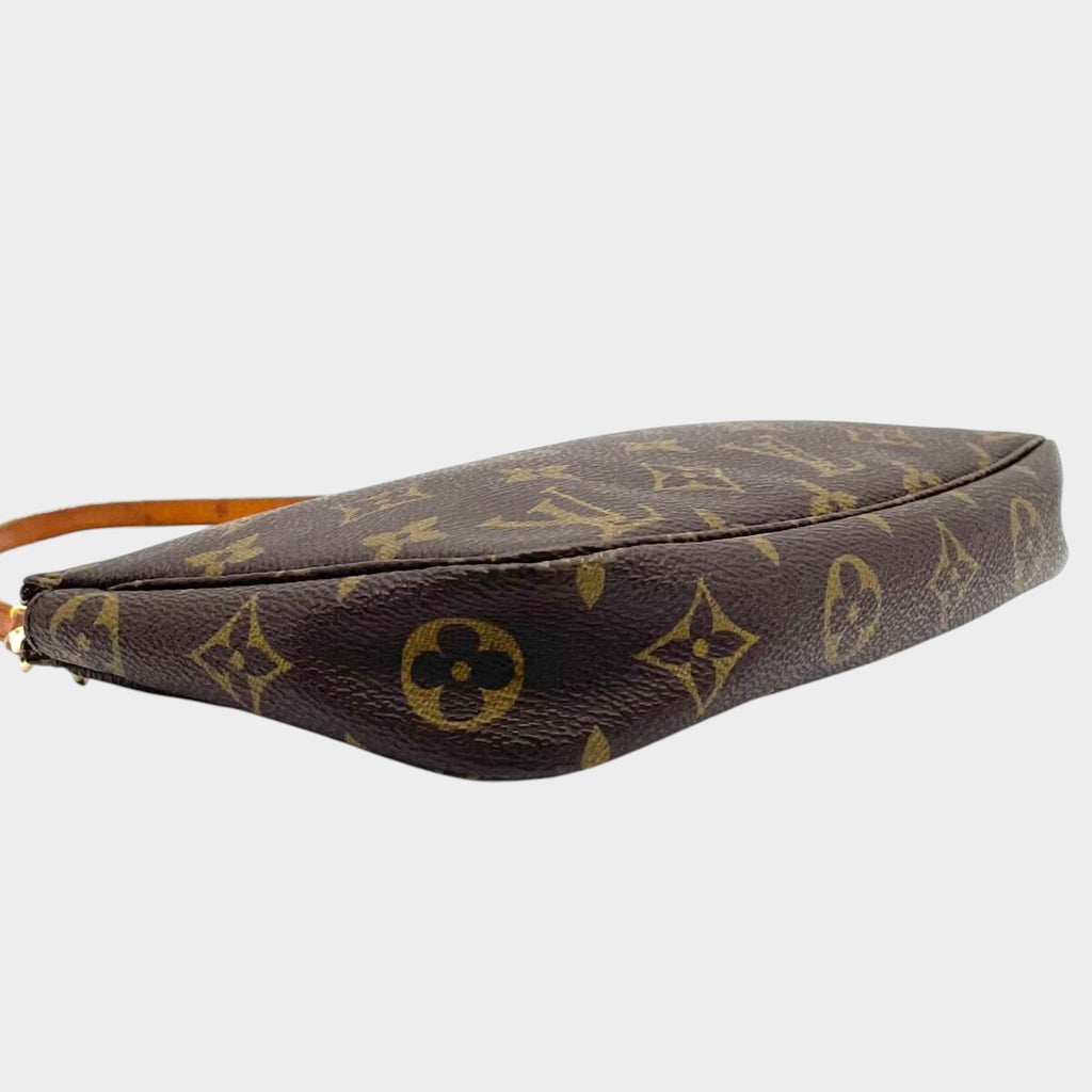 Excellent Condition LOUIS VUITTON Monogram Pochette Accessoires Accessory Pouch Handbag M51980