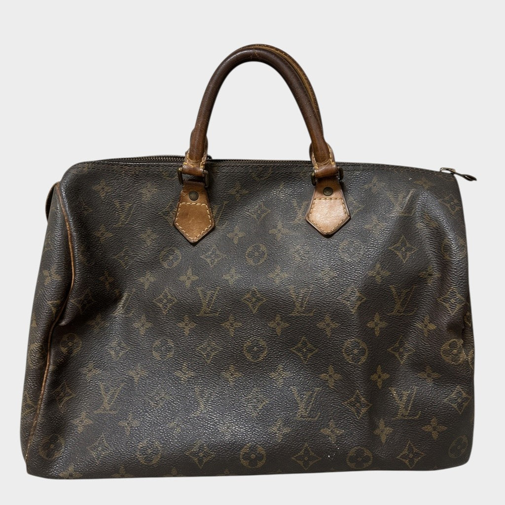 Louis Vuitton Speedy 30 Monogram Handbag Mini Boston Bag Women's Tasche