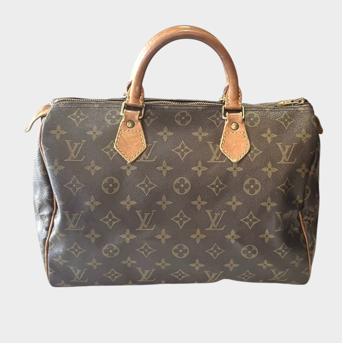 LOUIS VUITTON Monogram Speedy 30 Mini Boston Handbag M41526 VI0972