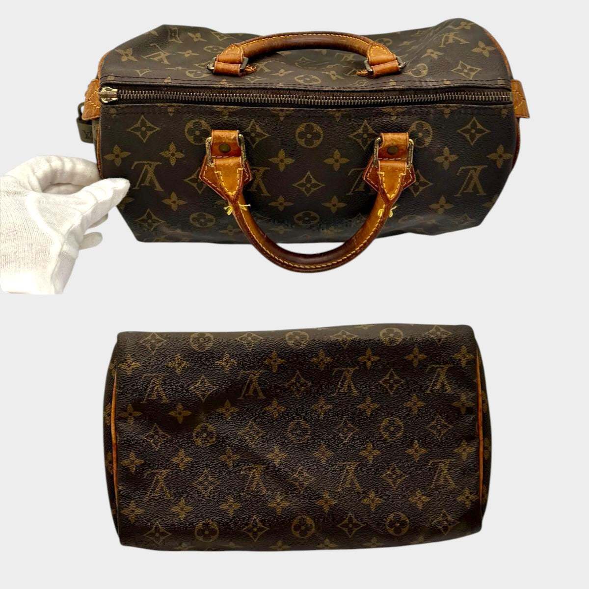 LOUIS VUITTON LV Monogram Speedy 30 M41526 Handbag