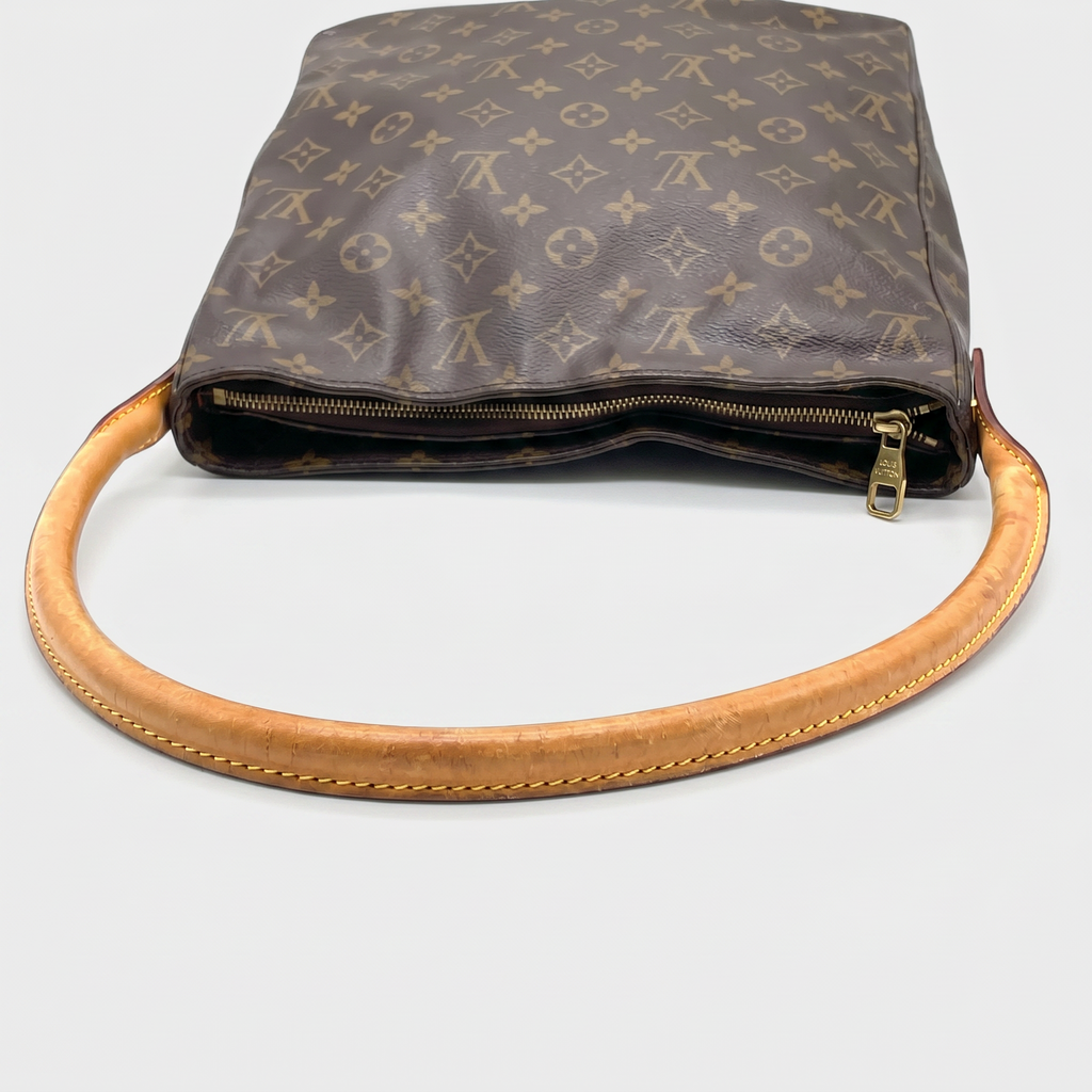 LOUIS VUITTON Monogram Looping GM Leather Hand/Shoulder Bag SD0051