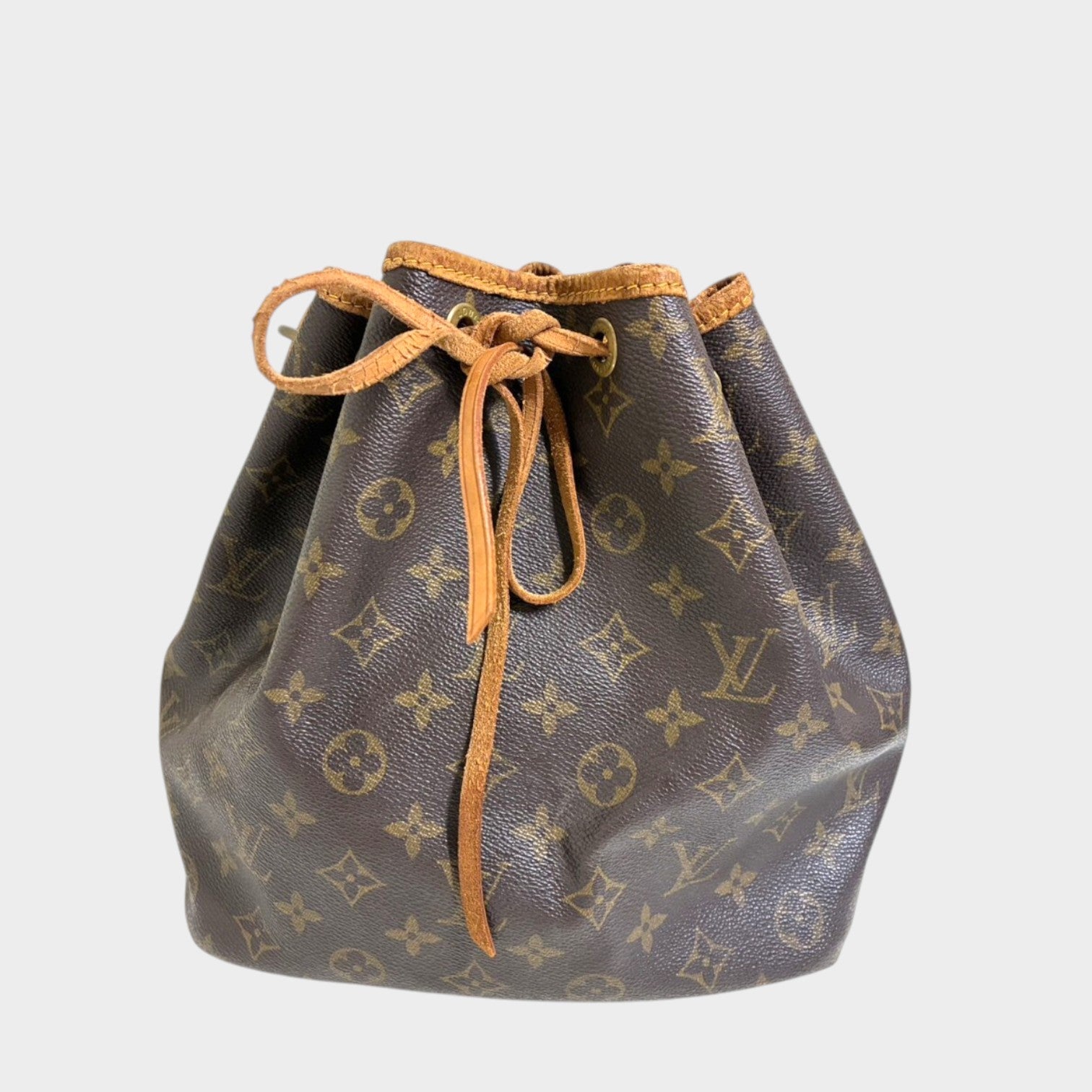 LOUIS VUITTON Monogram Petit Noé M42226 (Discontinued) AR1912 Shoulder Bag, One-Shoulder Bag, Drawstring