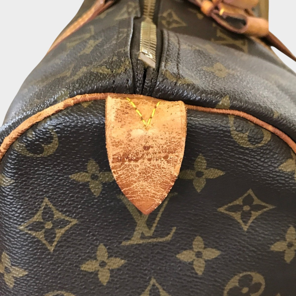 Louis Vuitton Monogram Keepall 50 Boston Bag, Brown, Tasche