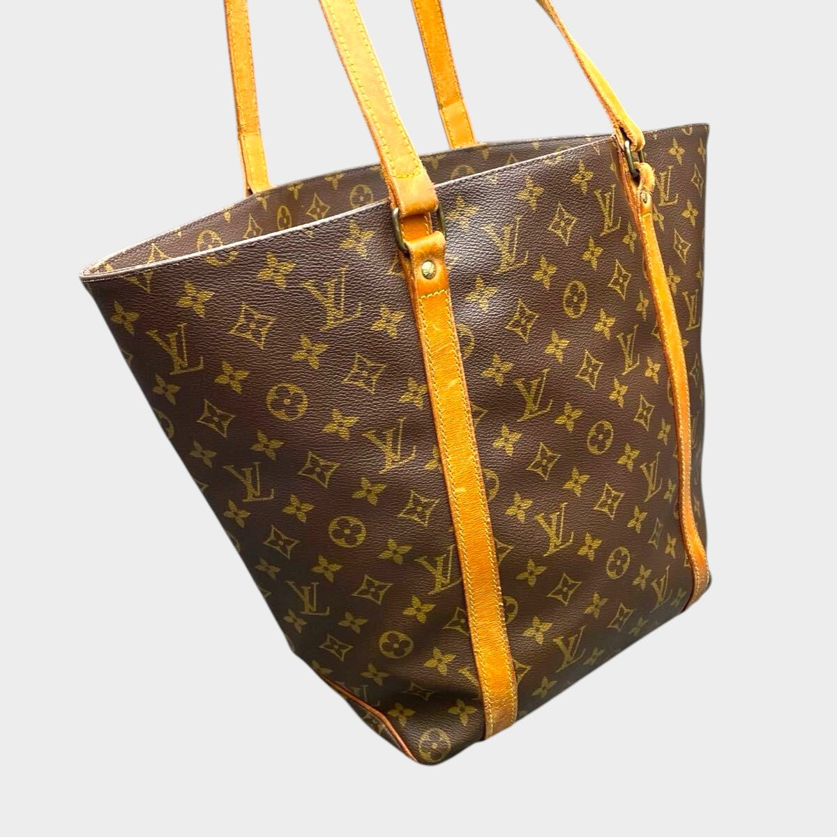 LOUIS VUITTON Monogram Sac Shopping Tote Bag M51108 Tasche