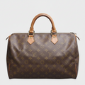Louis Vuitton Monogram Speedy 35 Boston Bag M41524/Leather/Tasche