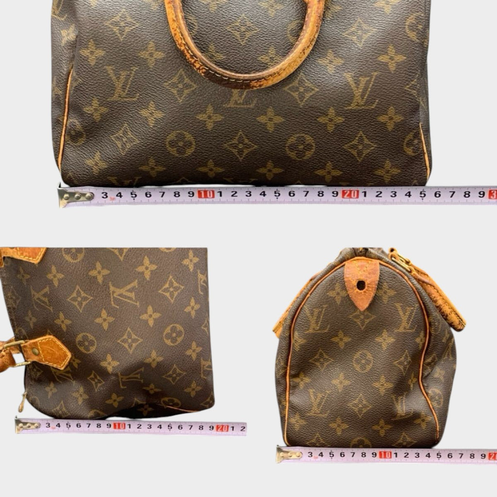 LOUIS VUITTON Louis Vuitton Mini Boston Bag Monogram Speedy 25 (Stained) SP0916 Brand