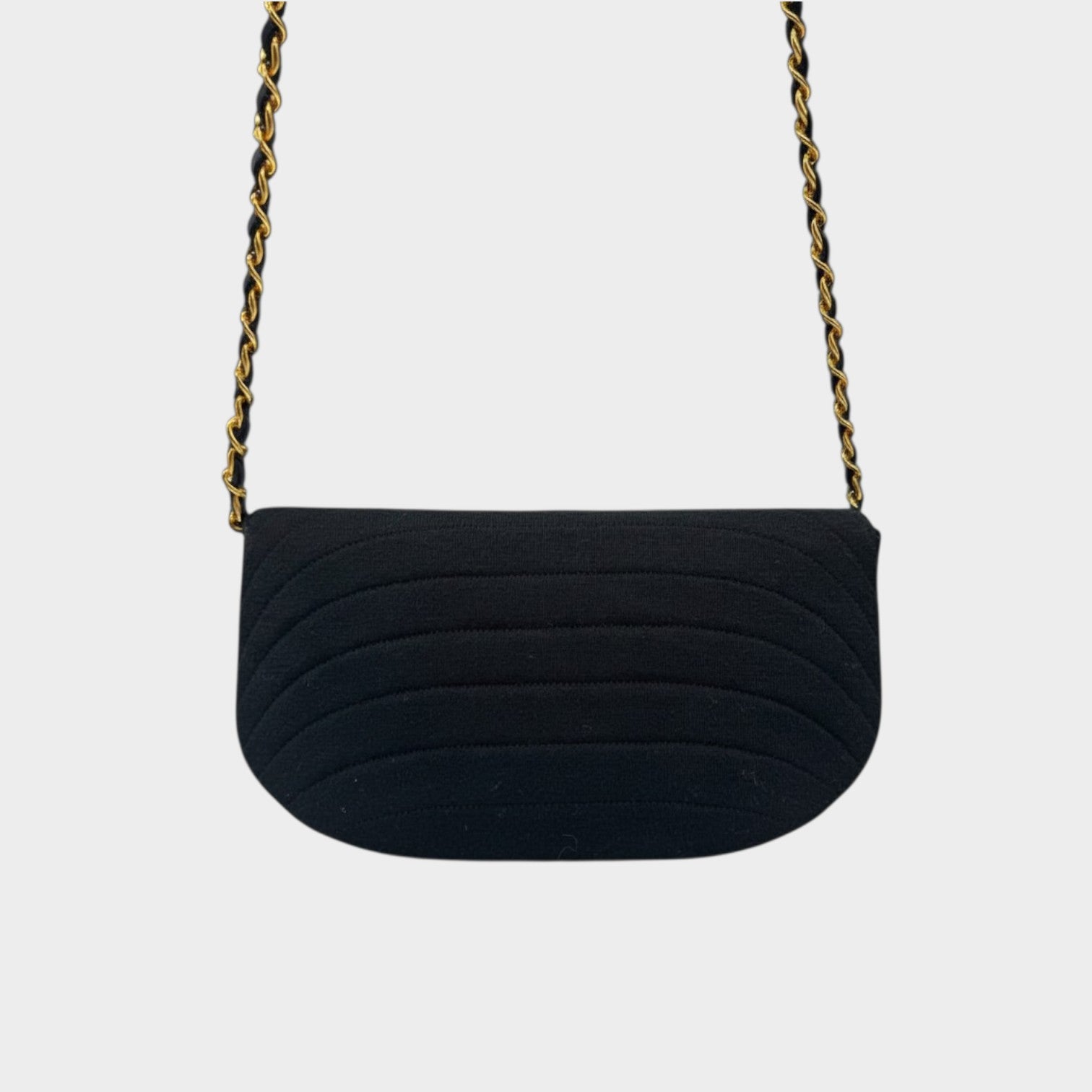 [Excellent Condition] CHANEL Mademoiselle Coco Mark Turnlock Chain Shoulder Bag