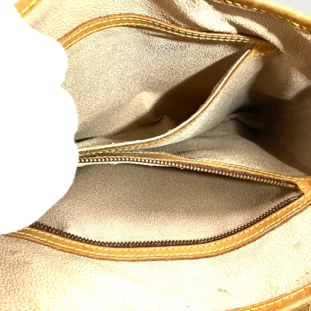 Bucket GM Tote Bag, Monogram Canvas, M42236, Brown, Gold Hardware, FL0939, Unisex