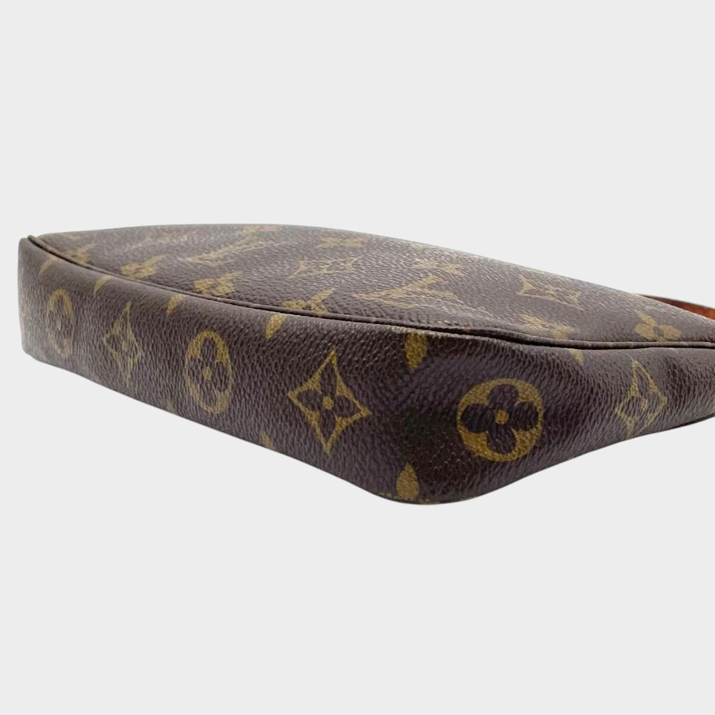 Excellent Condition LOUIS VUITTON Monogram Pochette Accessoires Accessory Pouch Handbag M51980 VI0031