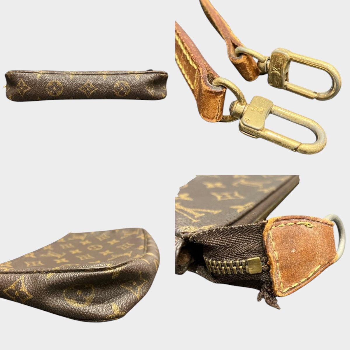 Louis Vuitton Monogram Pochette Accessoires M51980 Bag, Tasche