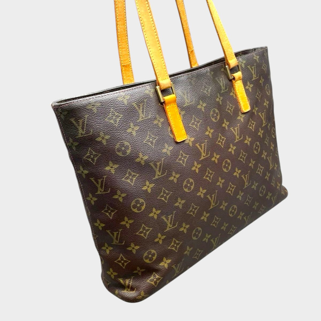 LOUIS VUITTON Monogram Luco Tote Bag M51155 Serial SR0051