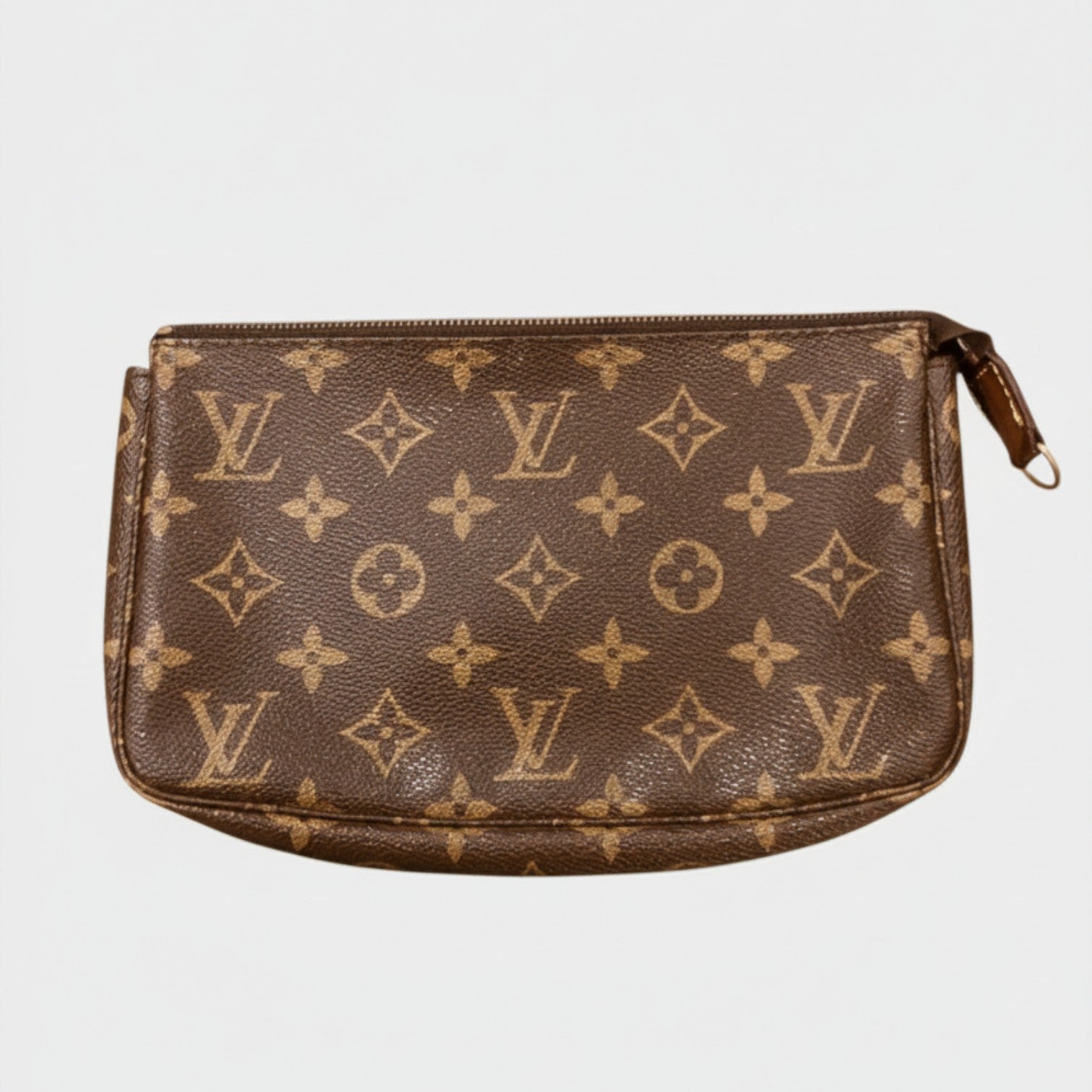 Excellent Condition LOUIS VUITTON Monogram Pochette Accessoires Accessory Pouch Handbag M51980 SL0041
