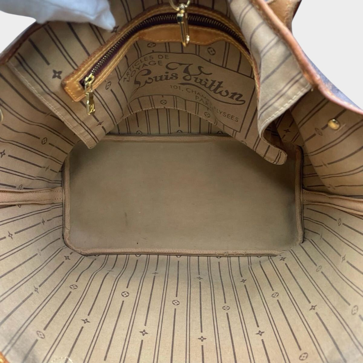 Louis Vuitton Monogram Neverfull MM Tote Bag, Tasche Bag, M4099