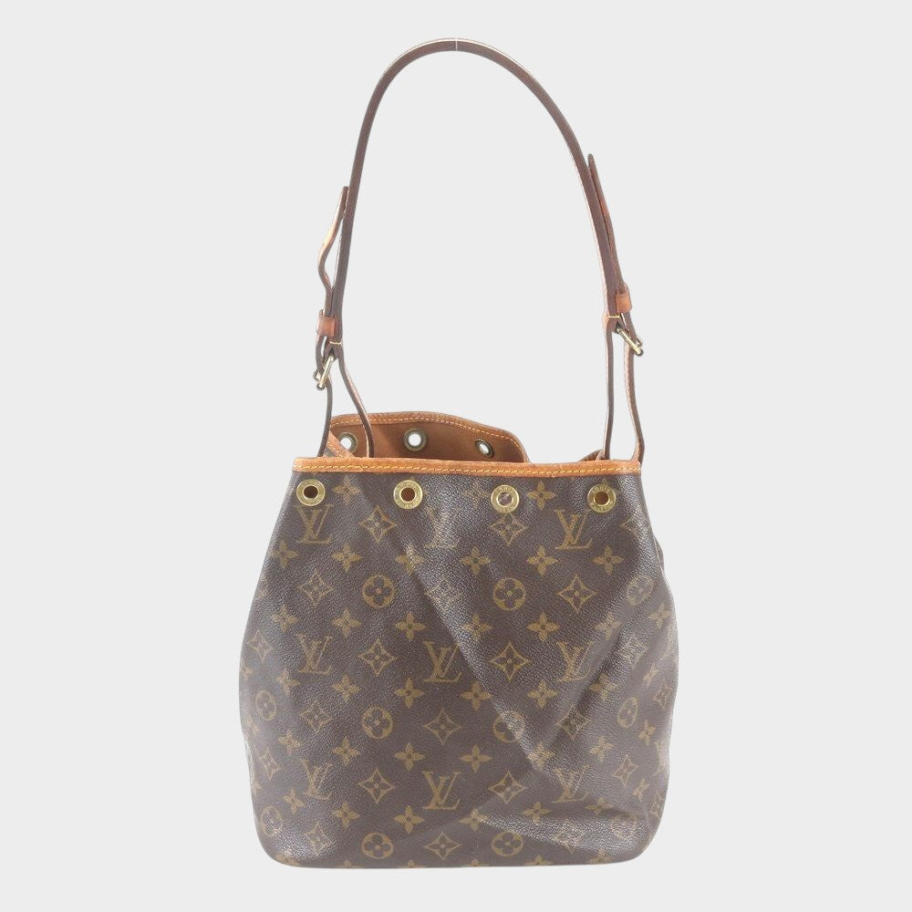 Louis Vuitton Monogram Petit Noe M42226 Leather Shoulder Bag, Handbag, Women's