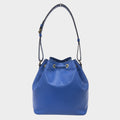 Louis Vuitton Epi Noe M44005 Drawstring Shoulder Bag, Toledo Blue, Women's