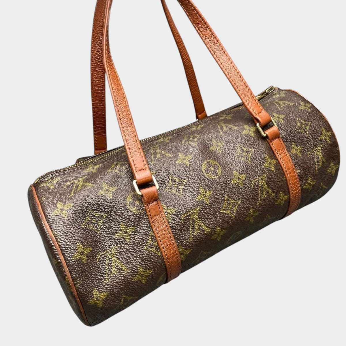 Louis Vuitton Monogram Papillon GM Pouch Set Handbag Mini Bag Mini Boston