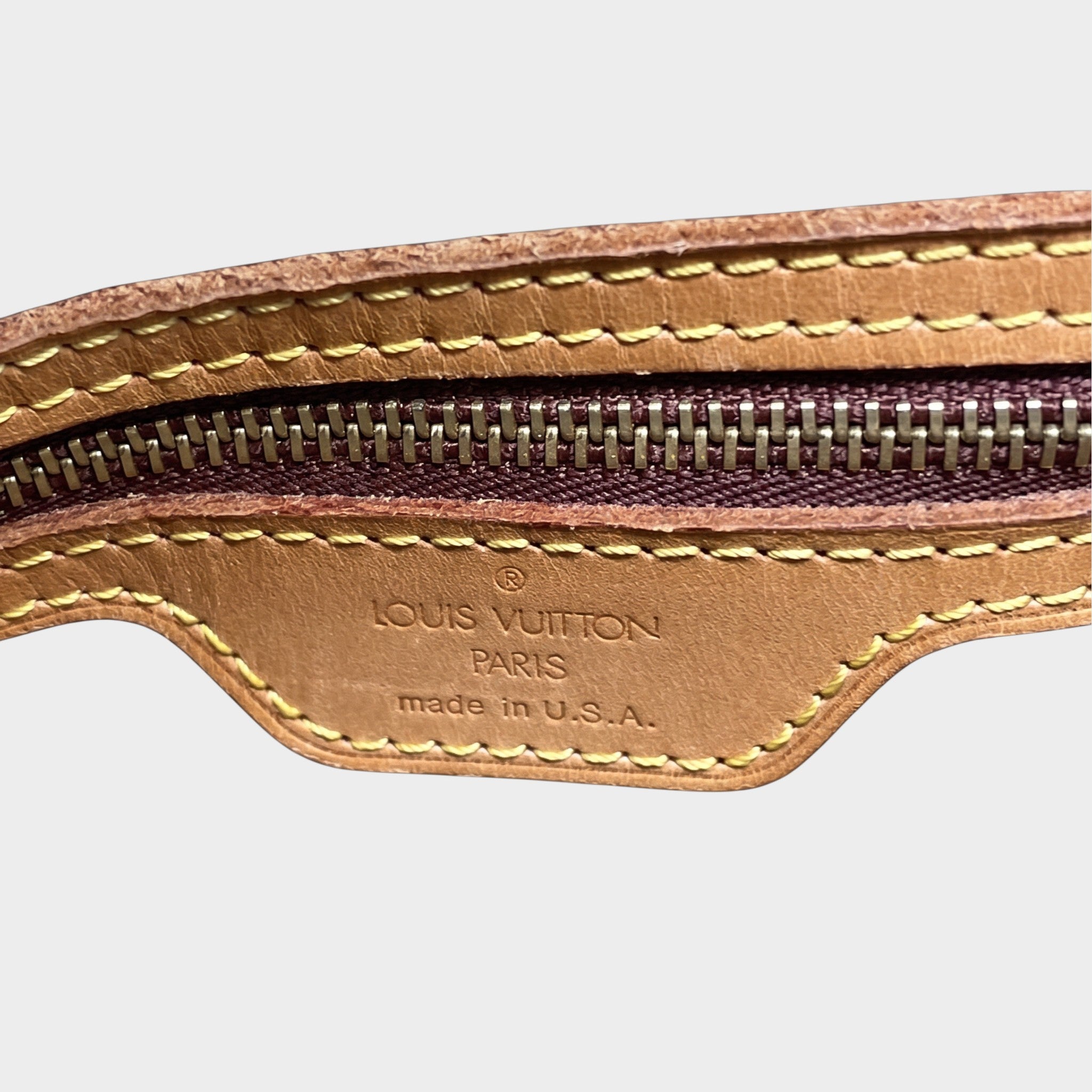 LOUIS VUITTON Monogram Looping GM Leather Hand/Shoulder Bag SD0051