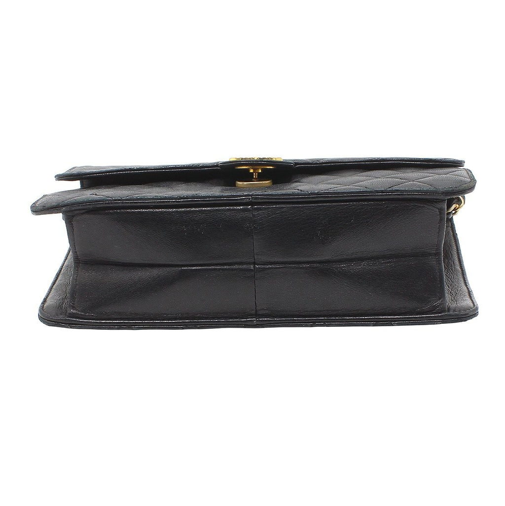 Chanel Matelassé Lambskin Push-Lock Chain Shoulder Tasche