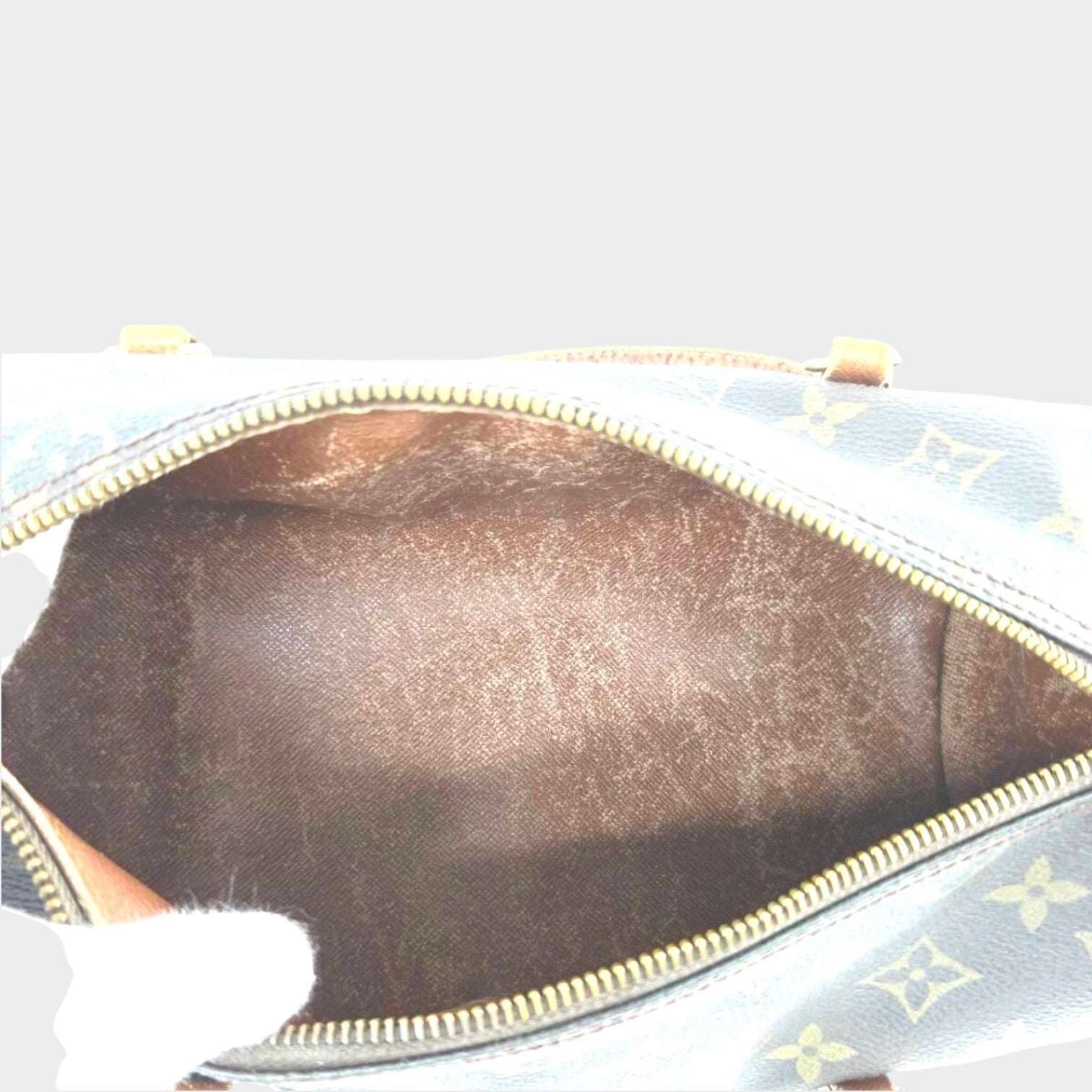 Louis Vuitton Monogram Papillon 26 Handbag M51366 Cylindrical