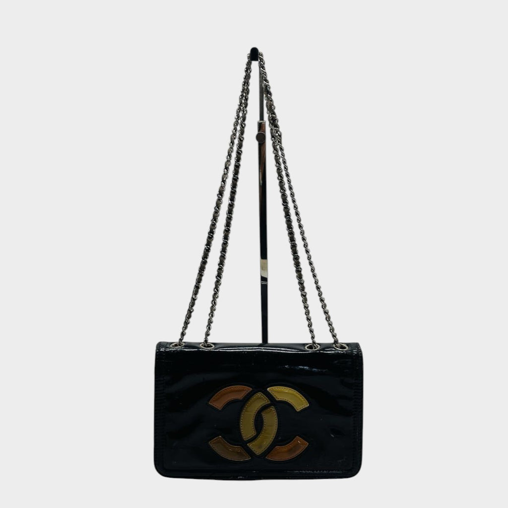 CHANEL Lipstick Coco Mark Enamel Double Chain Tasche Bag, Serie