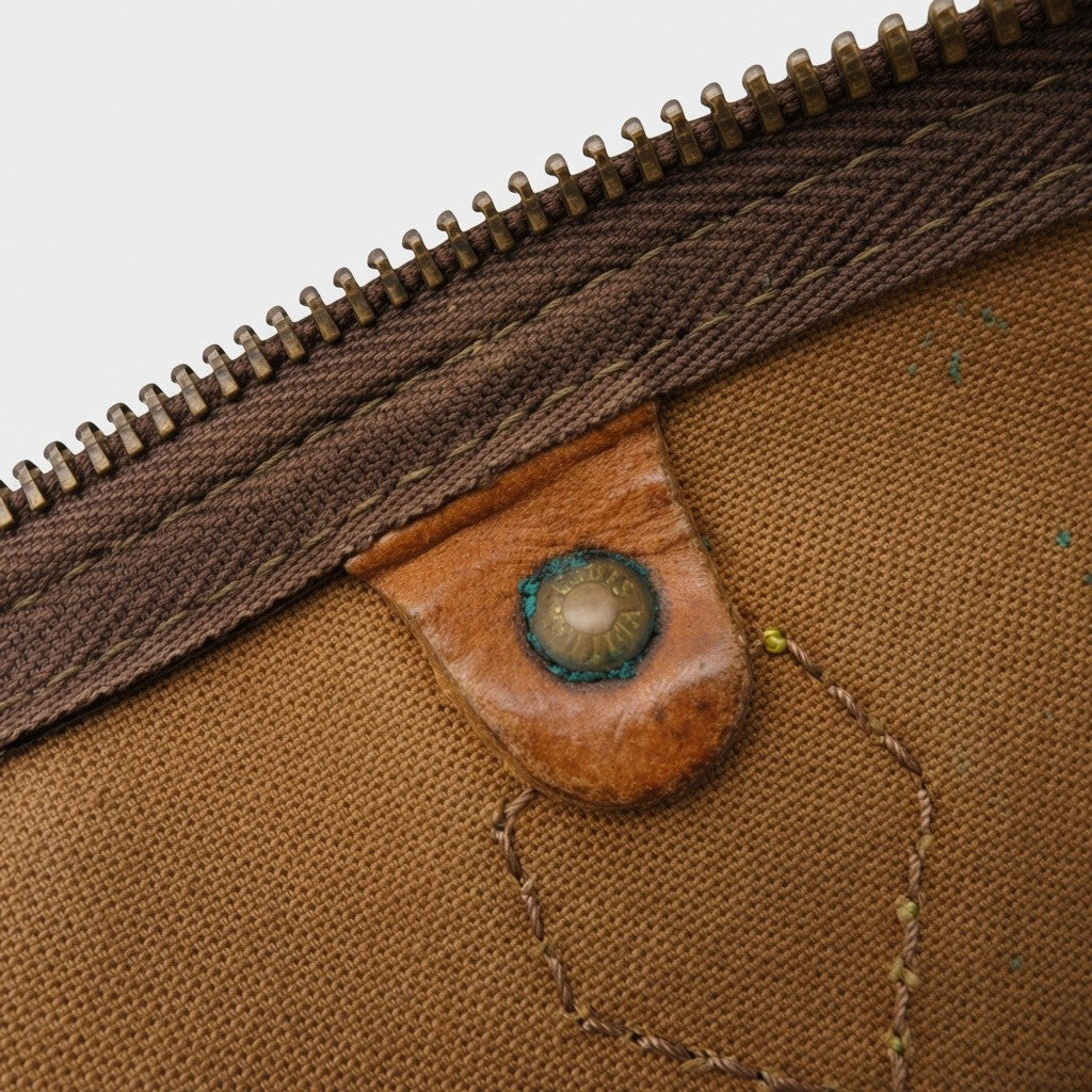 LOUIS VUITTON Monogram Speedy 40 M41522 Boston Bag Tasche