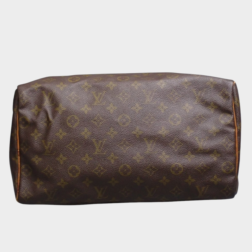 Louis Vuitton Monogram Speedy 35 Boston Bag M41524/Leather/Tasche