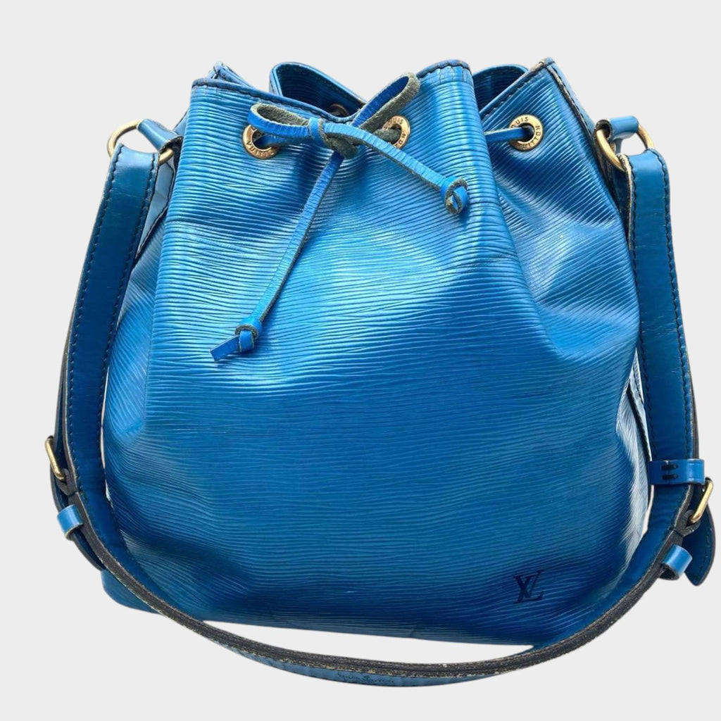 Louis Vuitton Epi Petit Noé Shoulder Bag, Toledo Blue