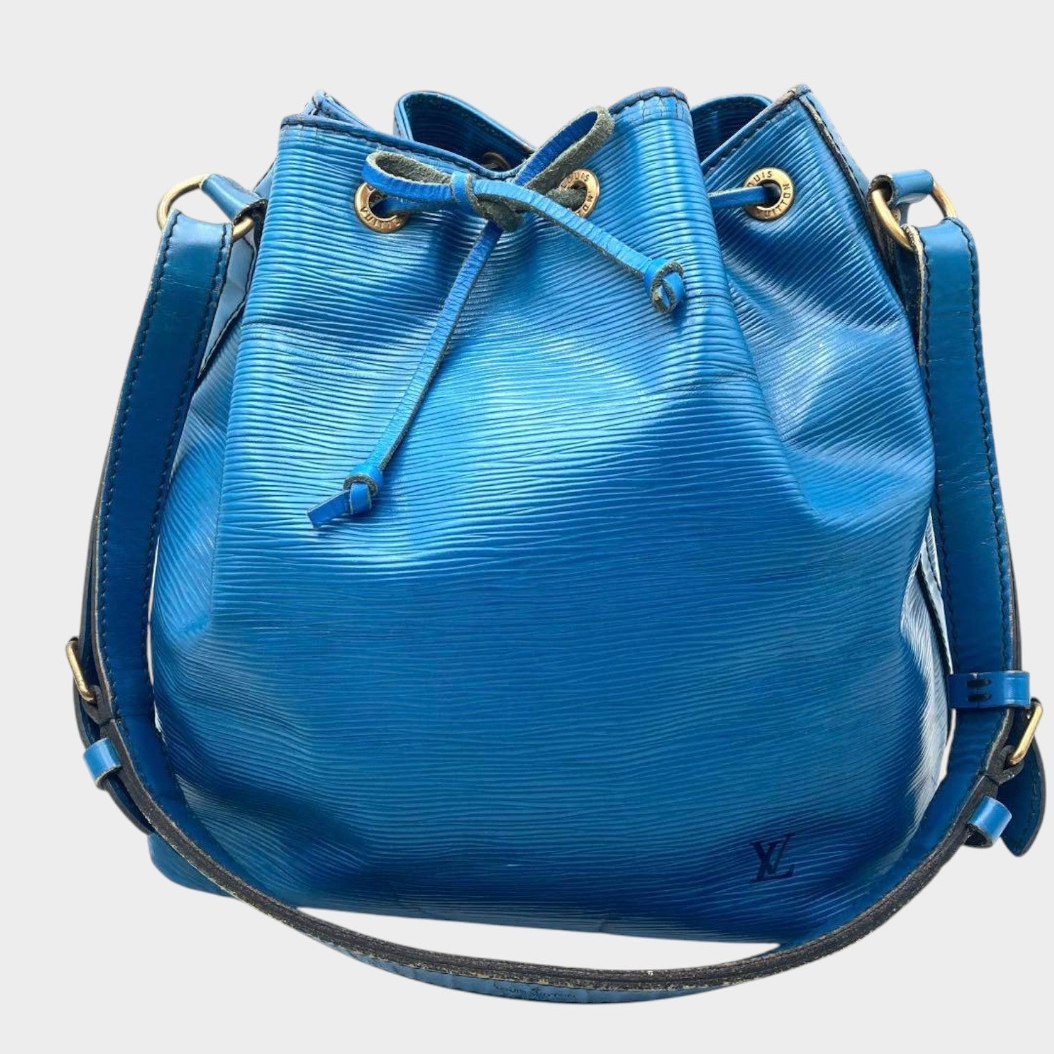 Louis Vuitton Epi Petit Noé Shoulder Bag, Toledo Blue