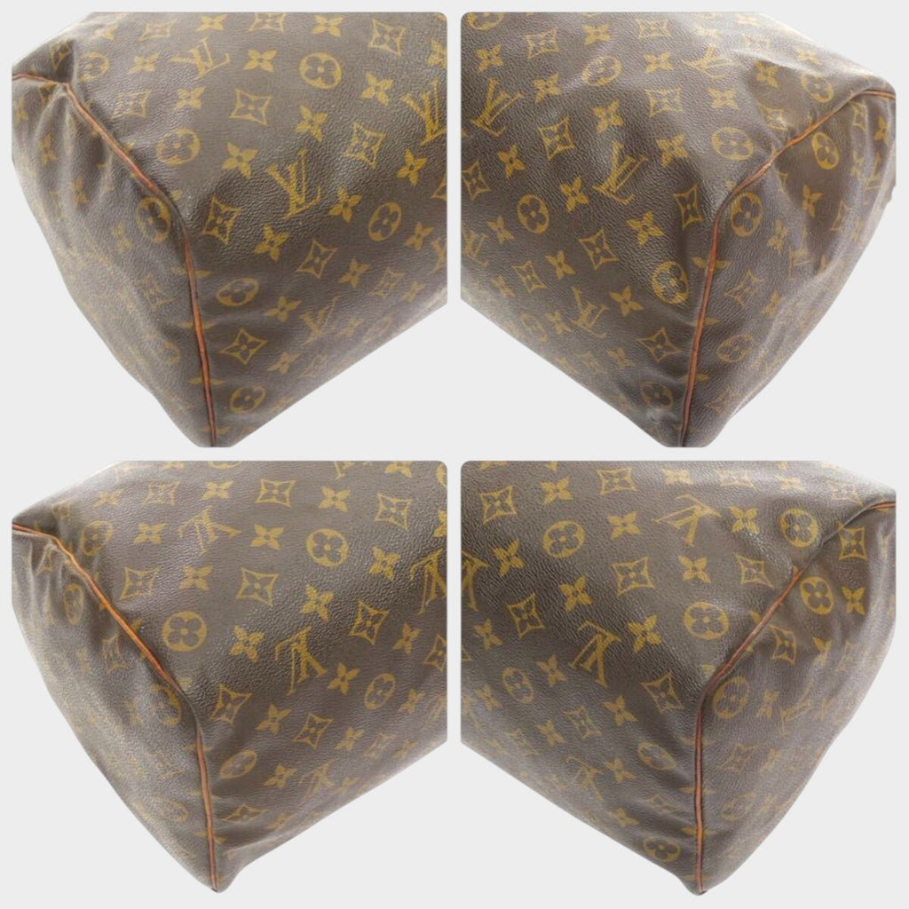 LOUIS VUITTON Speedy 35 M41524 SP1905 Monogram Boston Bag Handbag Brown Women's