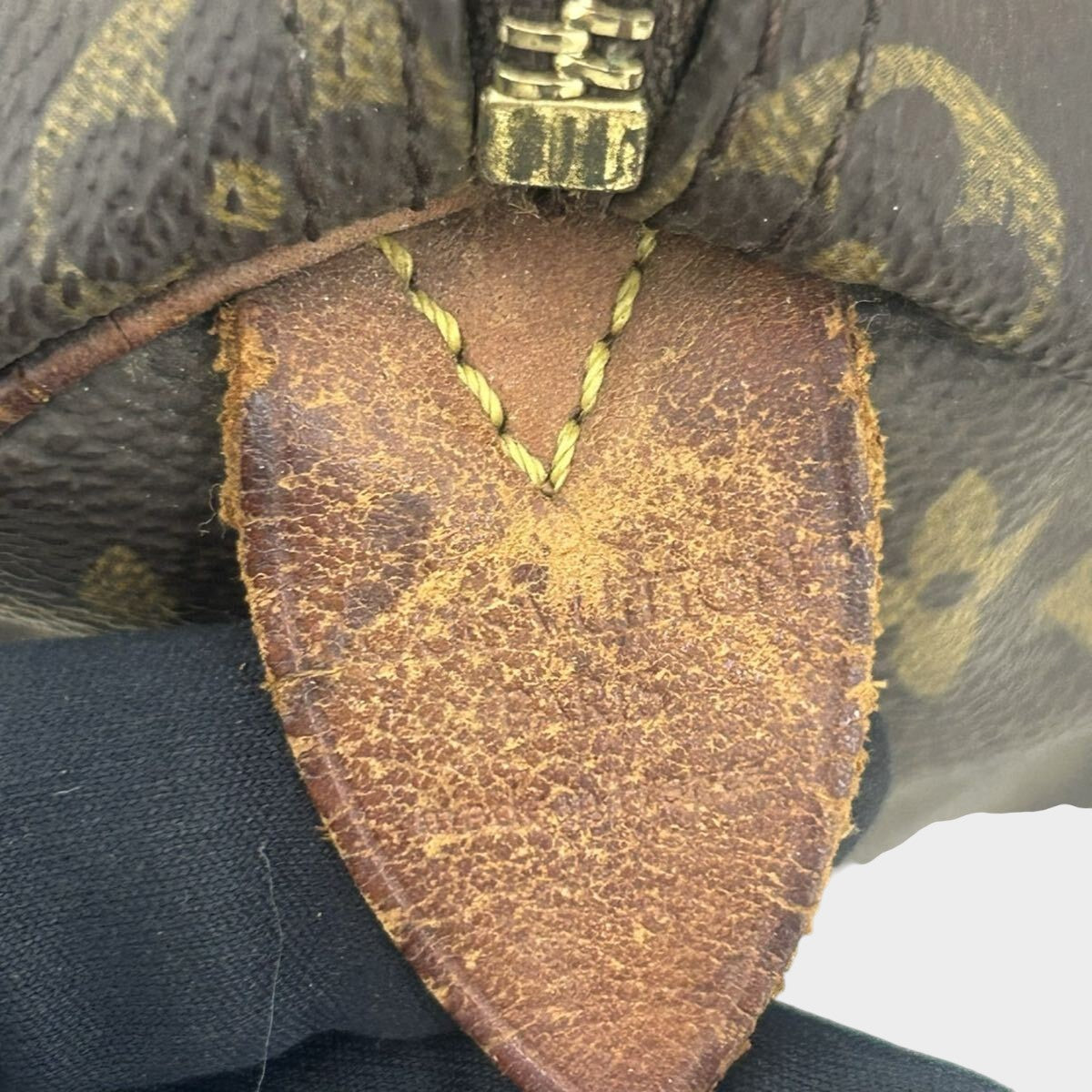 LOUIS VUITTON Speedy 25 M41528 Monogram Handbag Boston Bag Tasche