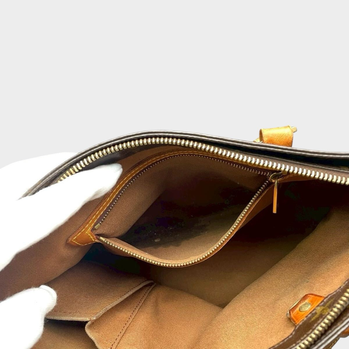 LOUIS VUITTON Monogram Cabas Piano Tote Bag M51148 Serial SD0092