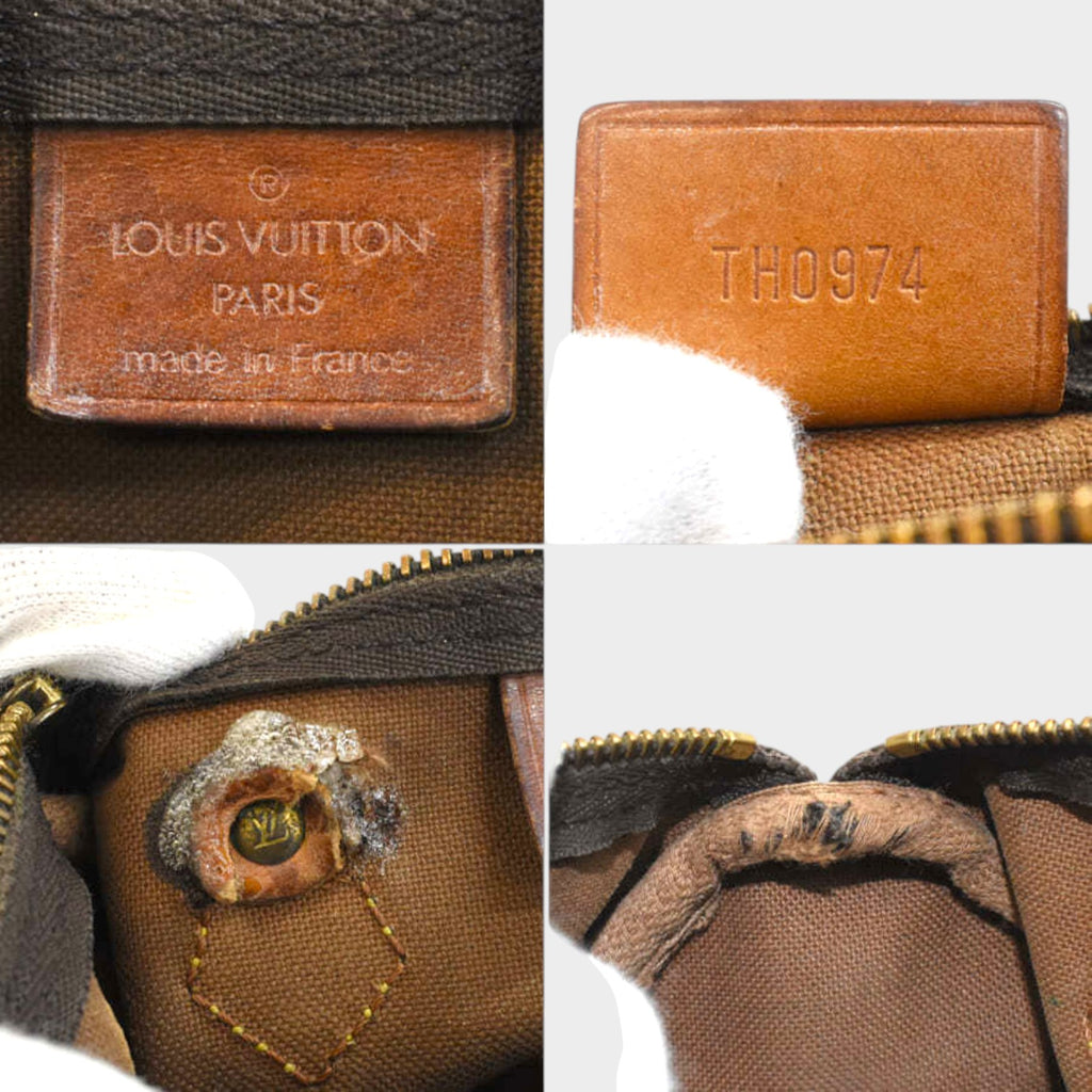 LOUIS VUITTON Louis Vuitton Handbag Mini Speedy M41534 Monogram Brown