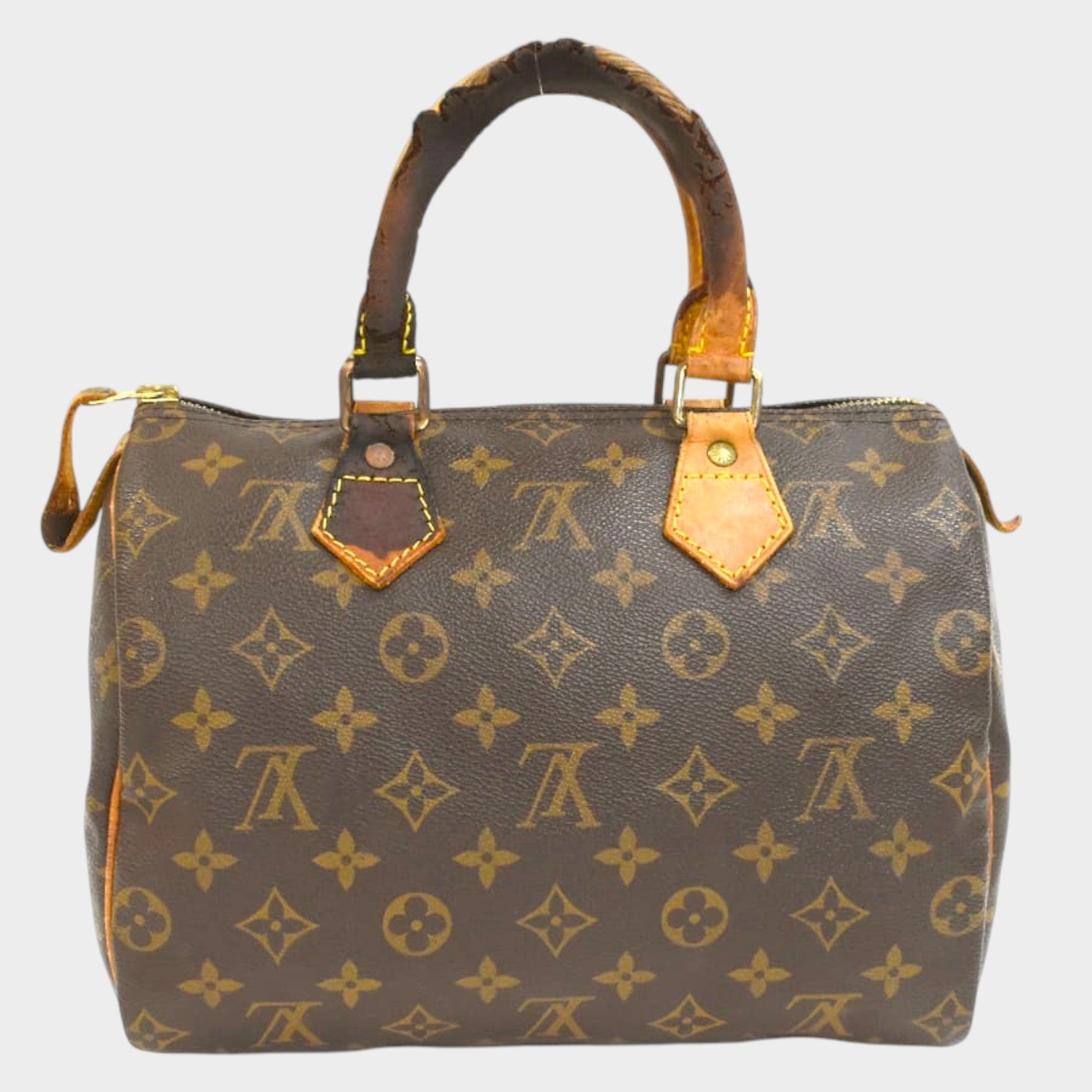 Louis Vuitton Handbag Mini Boston Speedy 25 M41528 Monogram Canvas Brown