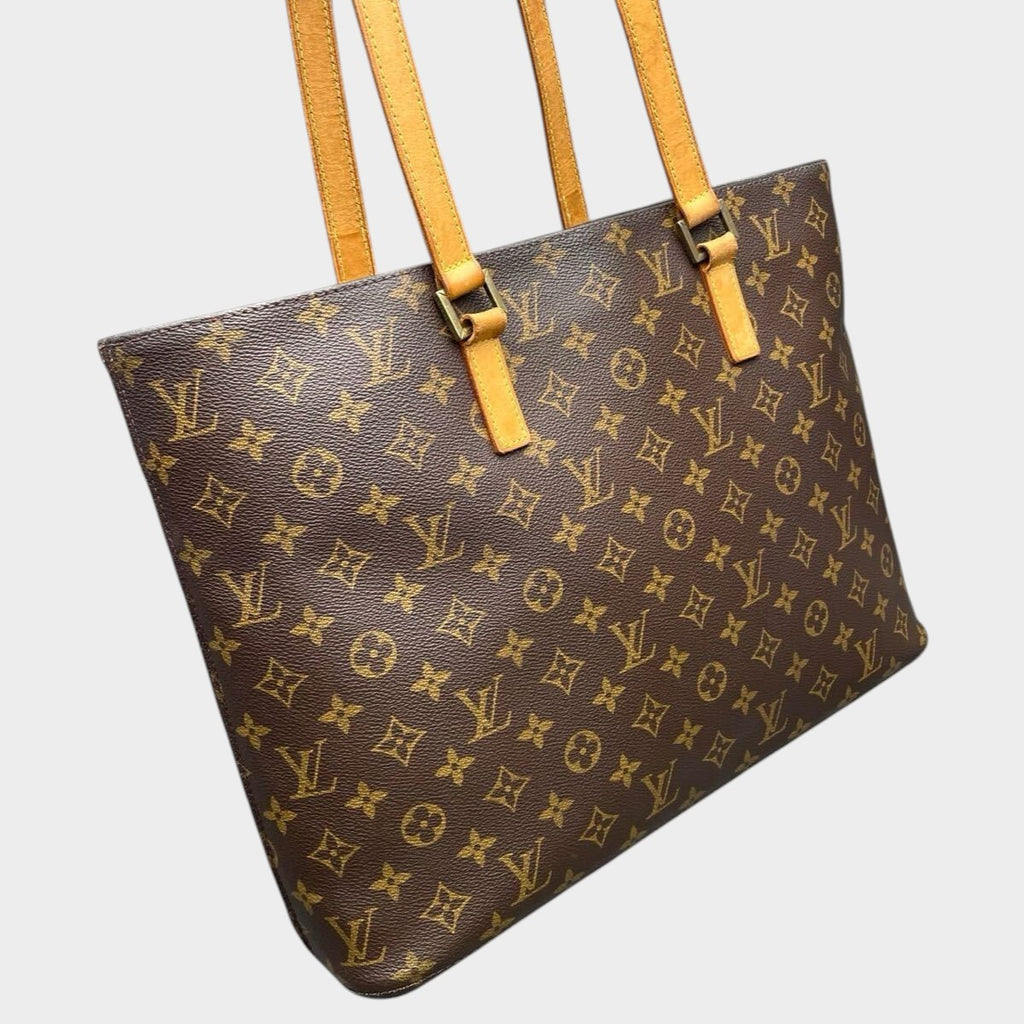 LOUIS VUITTON Monogram Luco Tote Tasche M51155 Serial SR0030