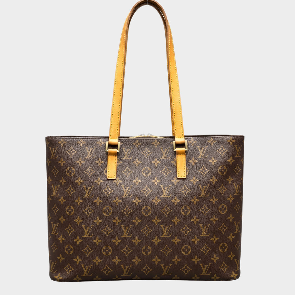 LOUIS VUITTON Monogram Luco Tote Tasche M51155 Serial SR0030