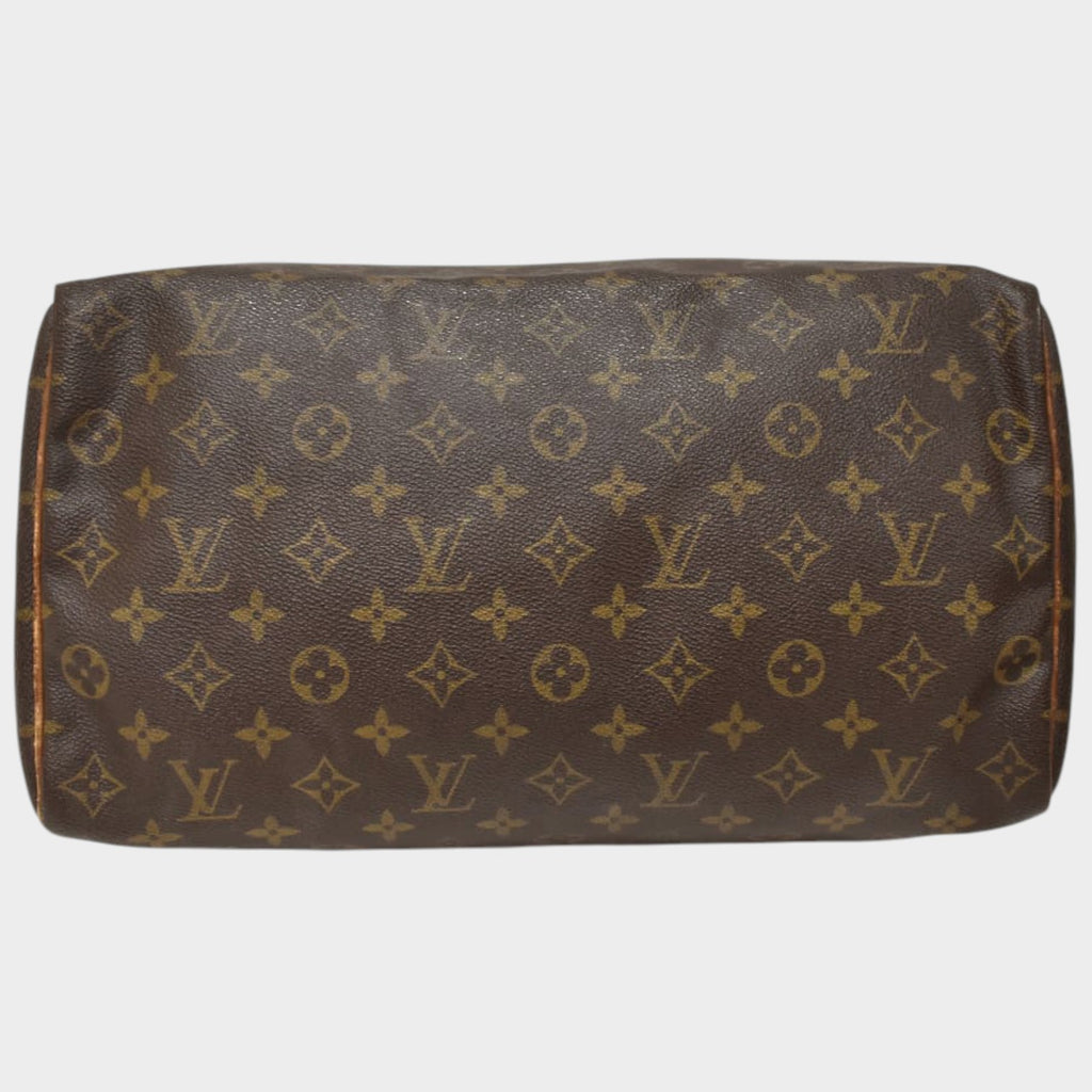 Louis Vuitton Handbag Speedy 35 M41524 Monogram Canvas Leather Tasche