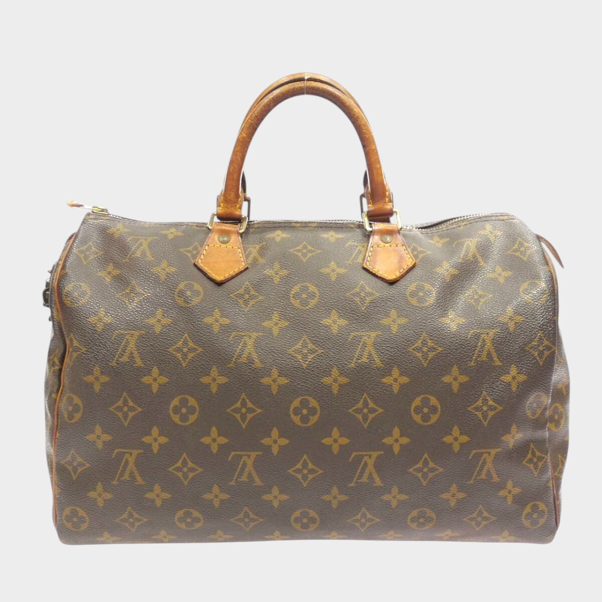 LOUIS VUITTON Speedy 35 M41524 SP1905 Monogram Boston Bag Handbag Brown Women's