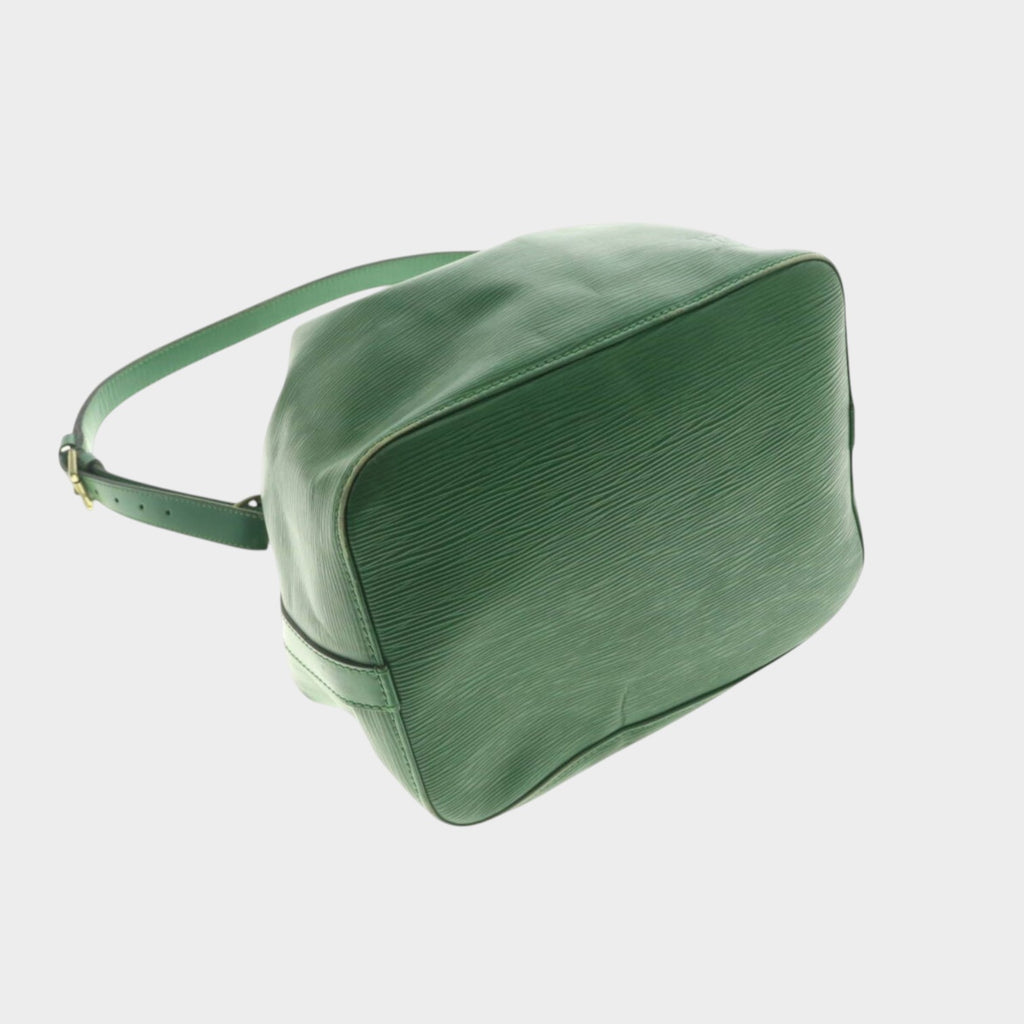 LOUIS VUITTON One-Shoulder Bag Petit Noé Epi Leather Shoulder Bag Drawstring Bag Women's Green Used