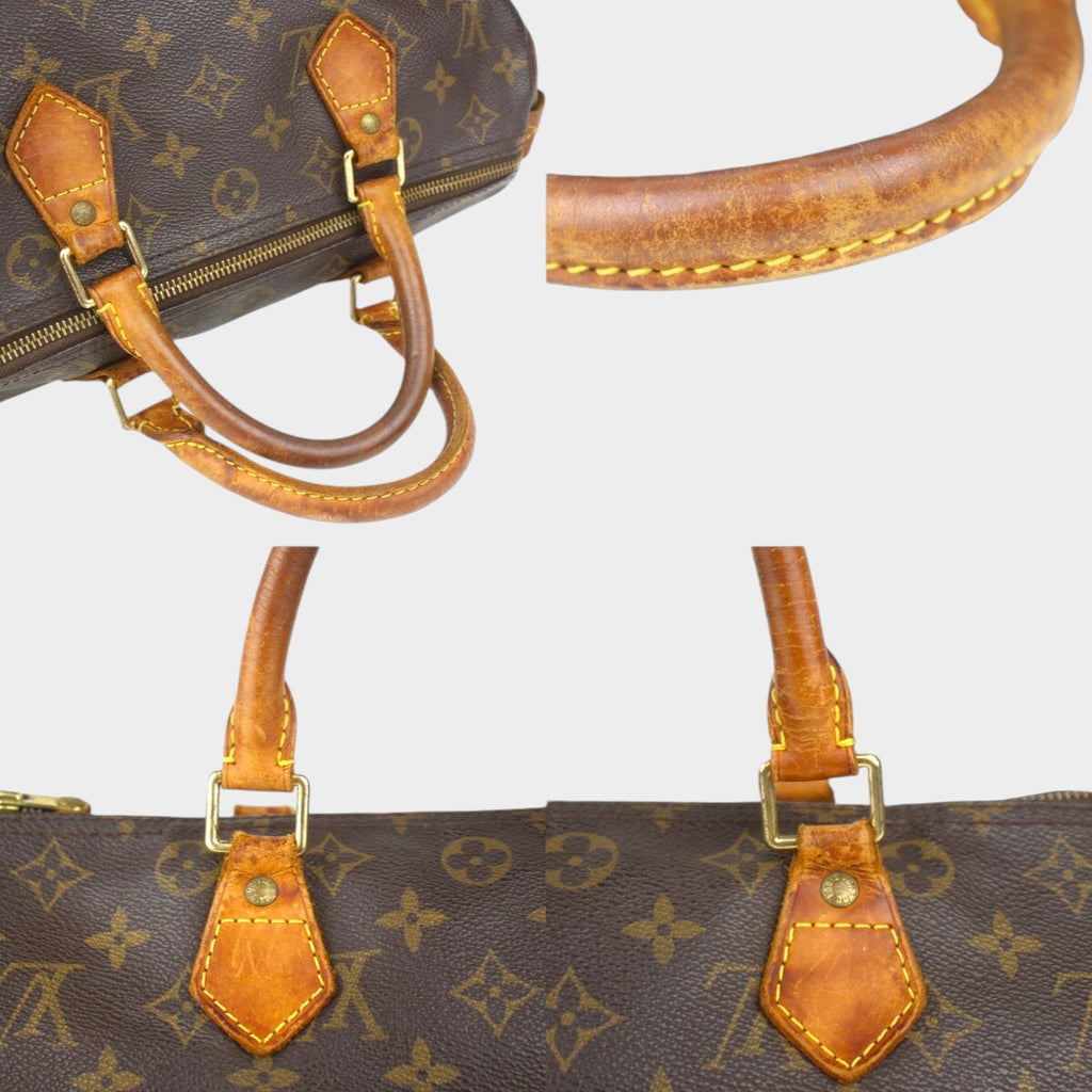 Louis Vuitton Speedy Mini Handbag Mini Boston Bag Vintage Tasche