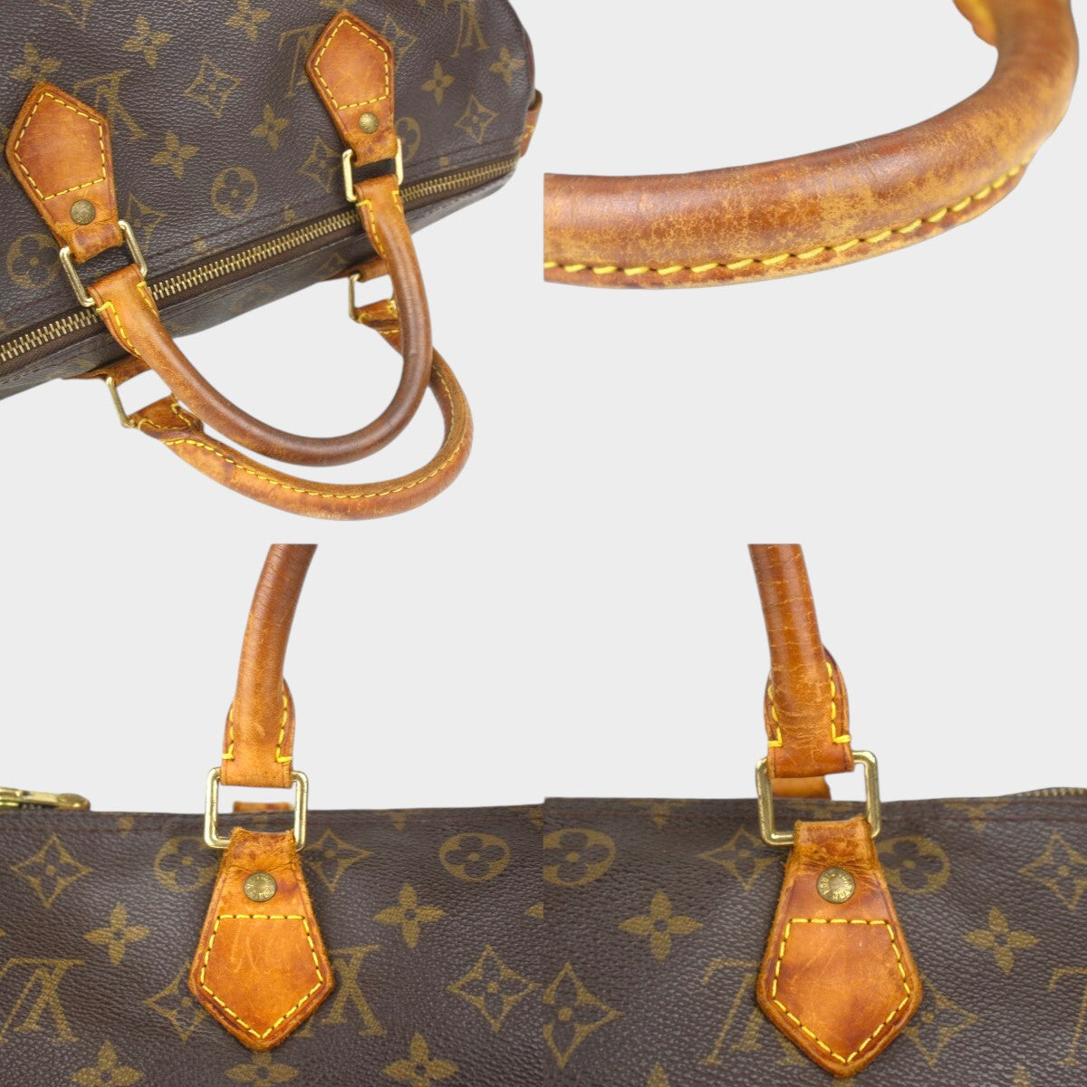 Louis Vuitton Speedy Mini Handbag Mini Boston Bag Vintage Tasche