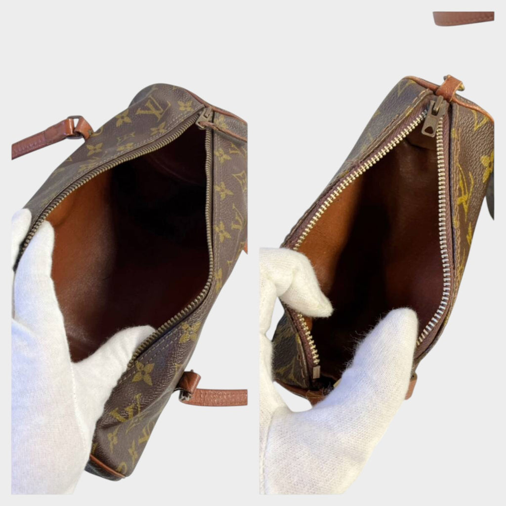 LOUIS VUITTON Monogram Papillon Handbag, Brown, No serial number, Tasche